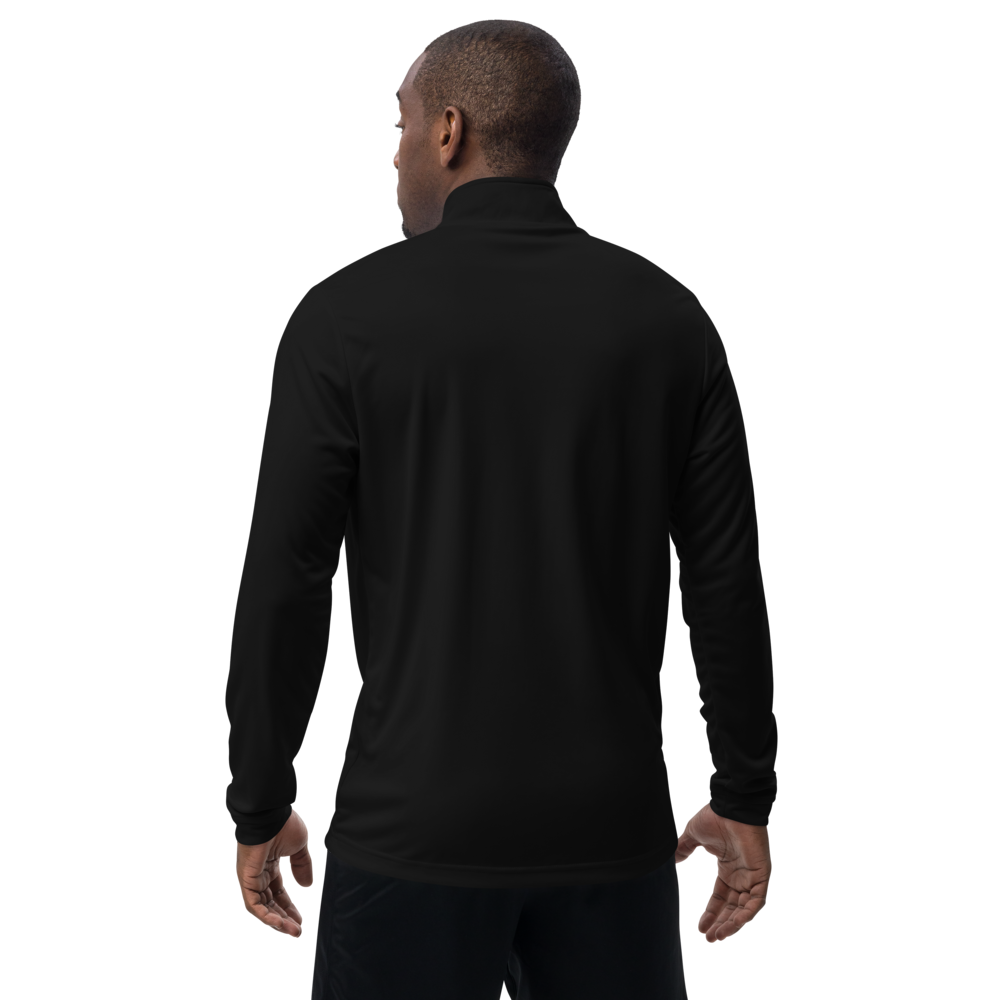 Detroit Army 'Fairway' - Black Lightweight Quarter-Zip Pullover