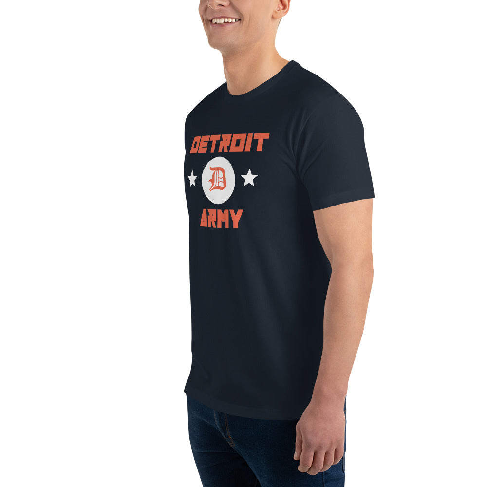 Detroit Army 'Ballpark' - Navy Short Sleeve T-shirt