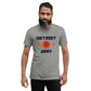 Detroit Army 'Ballpark' - Gray Short Sleeve T-Shirt