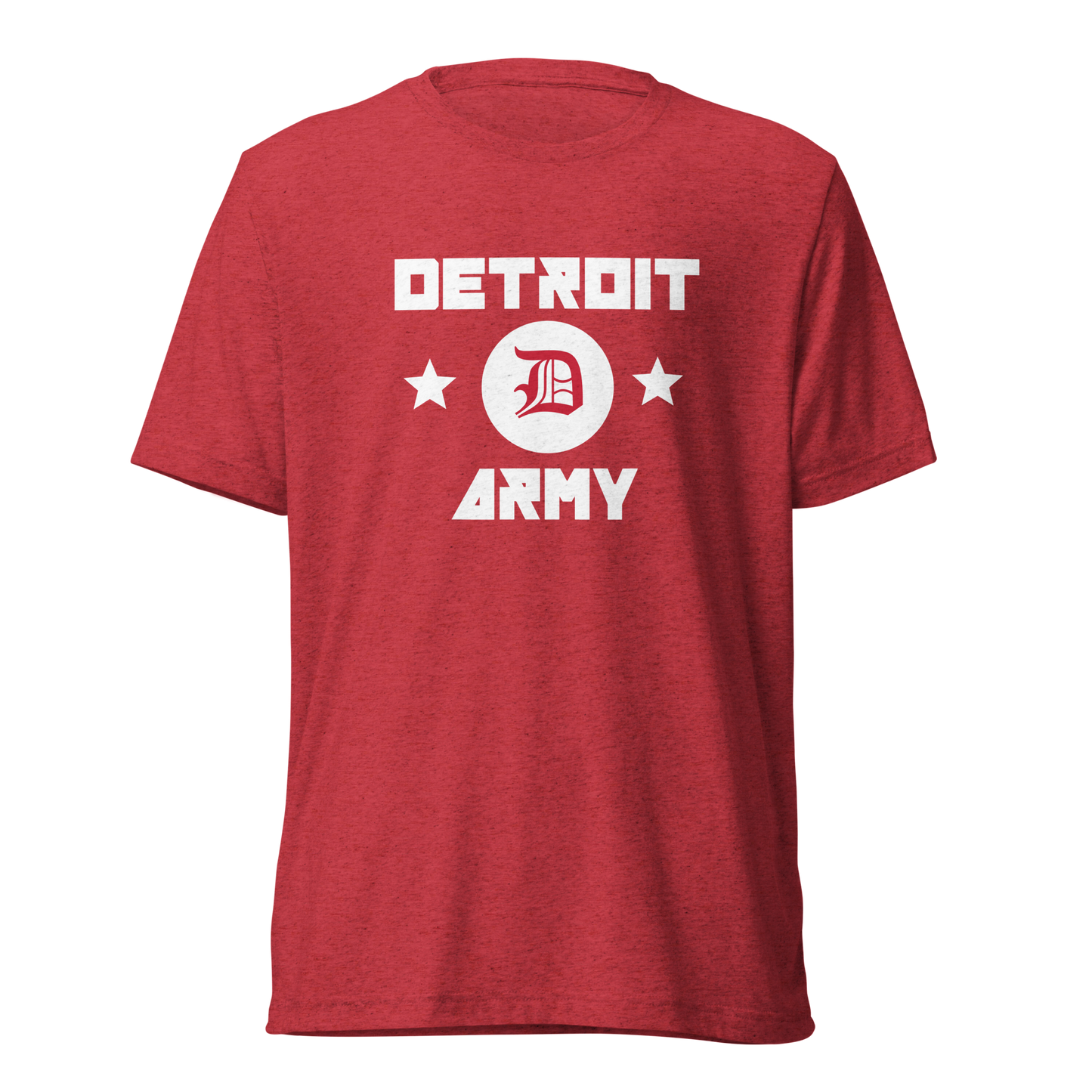 Detroit Army 'Rinkside' - Red Short Sleeve T-Shirt