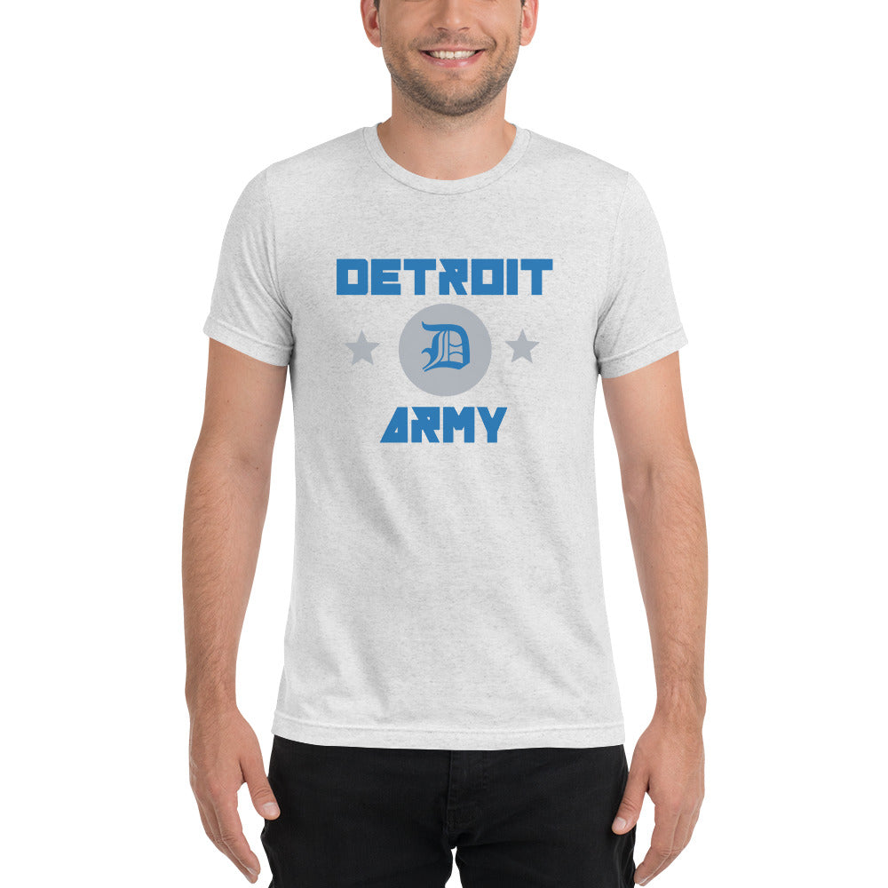 Detroit Army 'Gridiron' - White short sleeve t-shirt