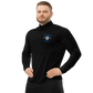 Detroit Army 'Fairway' - Black Lightweight Quarter-Zip Pullover