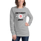 Detroit Army 'Original' - Gray Unisex Long Sleeve T-shirt