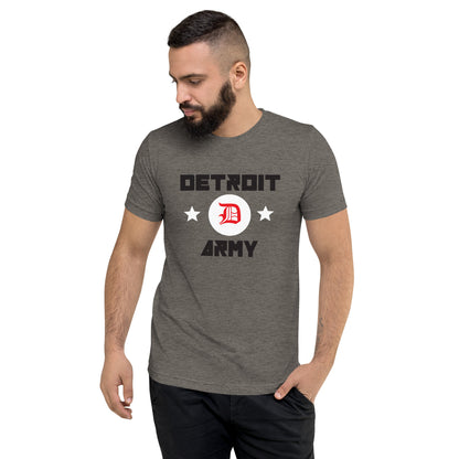 Detroit Army 'Original' - Gray unisex short sleeve Detroit t-shirt